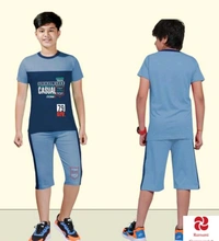 Stylus Boys Top & Bottom Sets - 9 to 14 Years, Multicolour